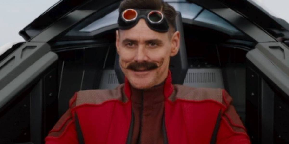 Así luce Jim Carrey como el Dr. Eggman en la película de Sonic