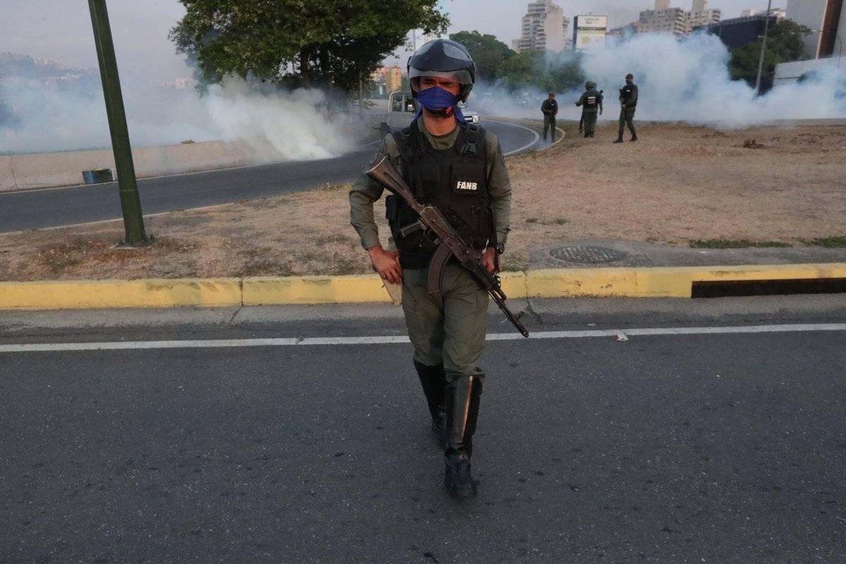 Enfrentamientos en Venezuela