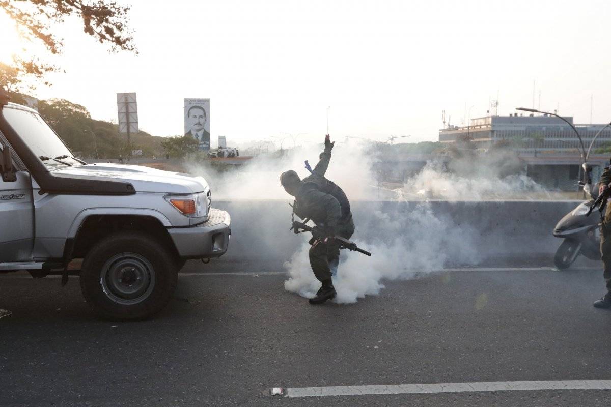 Enfrentamientos en Venezuela
