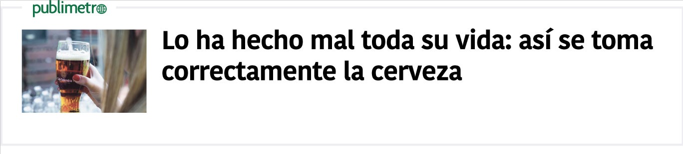 Cerveza