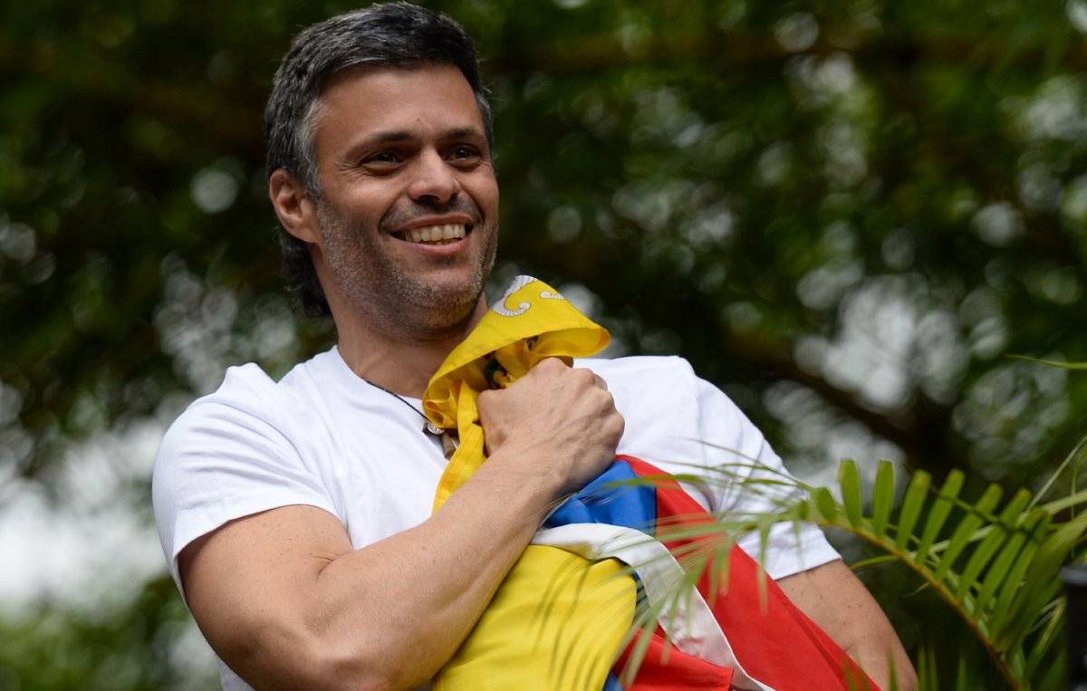 Leopoldo López, líder opositor de Venezuela