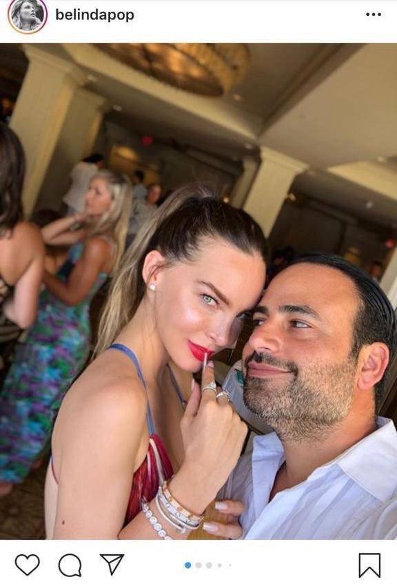Belinda y su ex