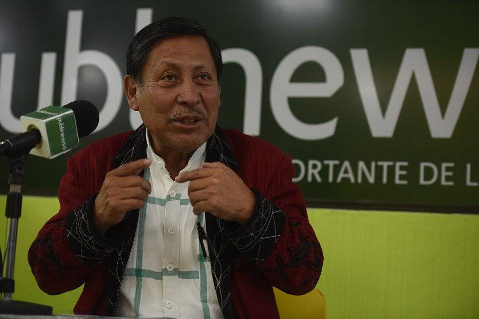 Pablo Ceto, presidenciable de URNG-Maíz.