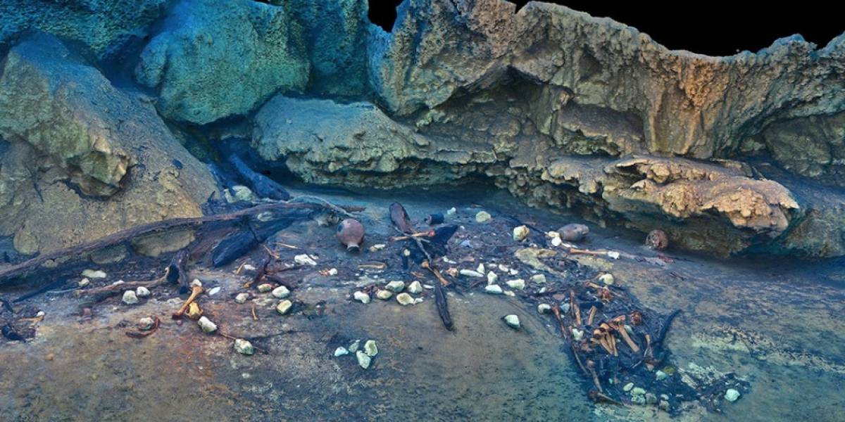 México: Encuentran restos de animales y humanos prehistóricos en el cenote Hoyo Negro