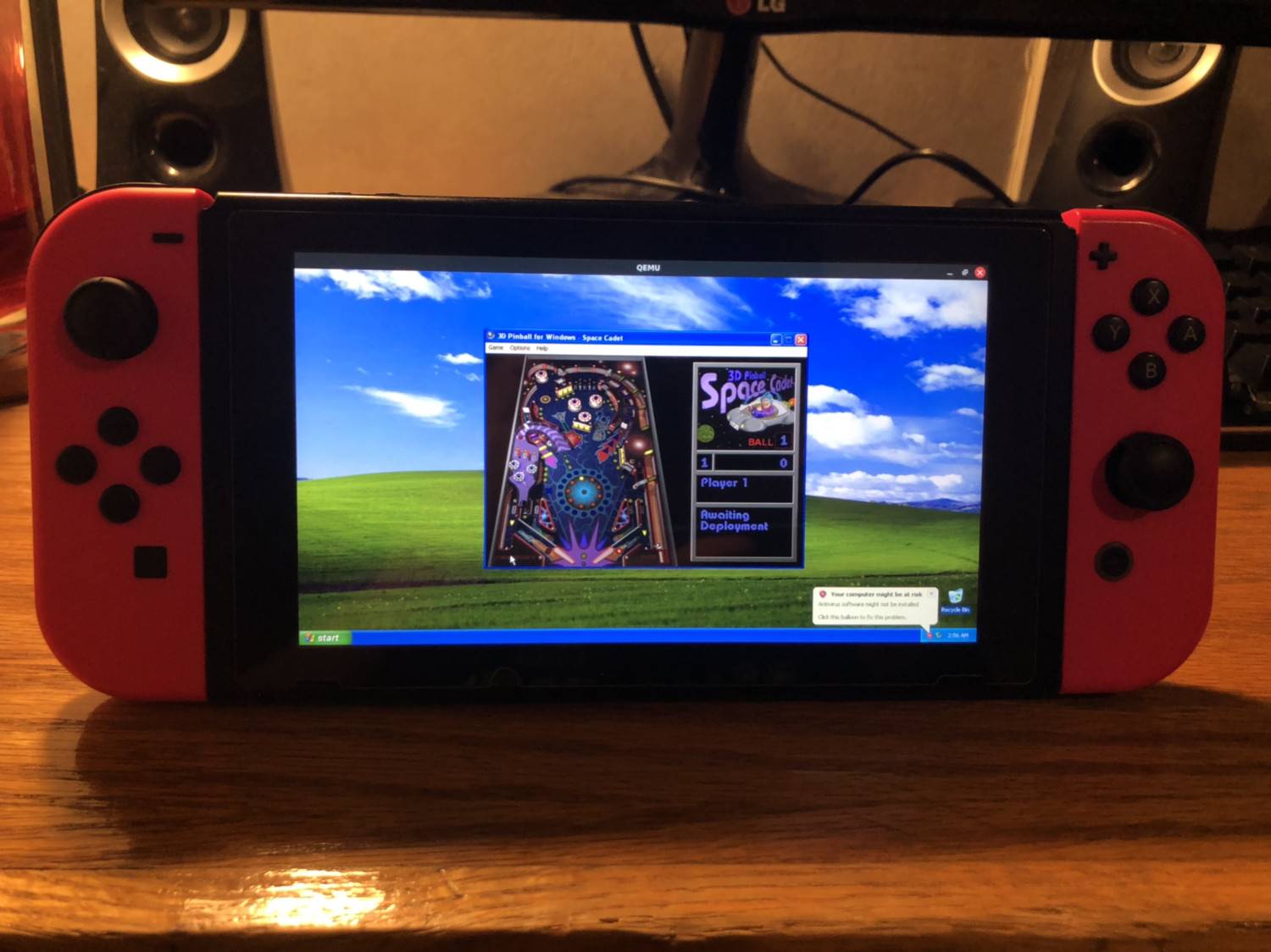 Un usuario instaló Windows XP en la Nintendo Switch para jugar Pinball 3D Un usuario instaló Windows XP en la Nintendo Switch para jugar Pinball 3D