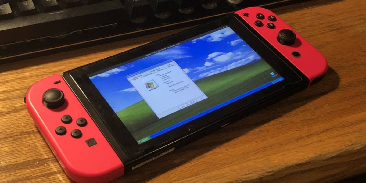 Un usuario instaló Windows XP en la Nintendo Switch para jugar Pinball 3D