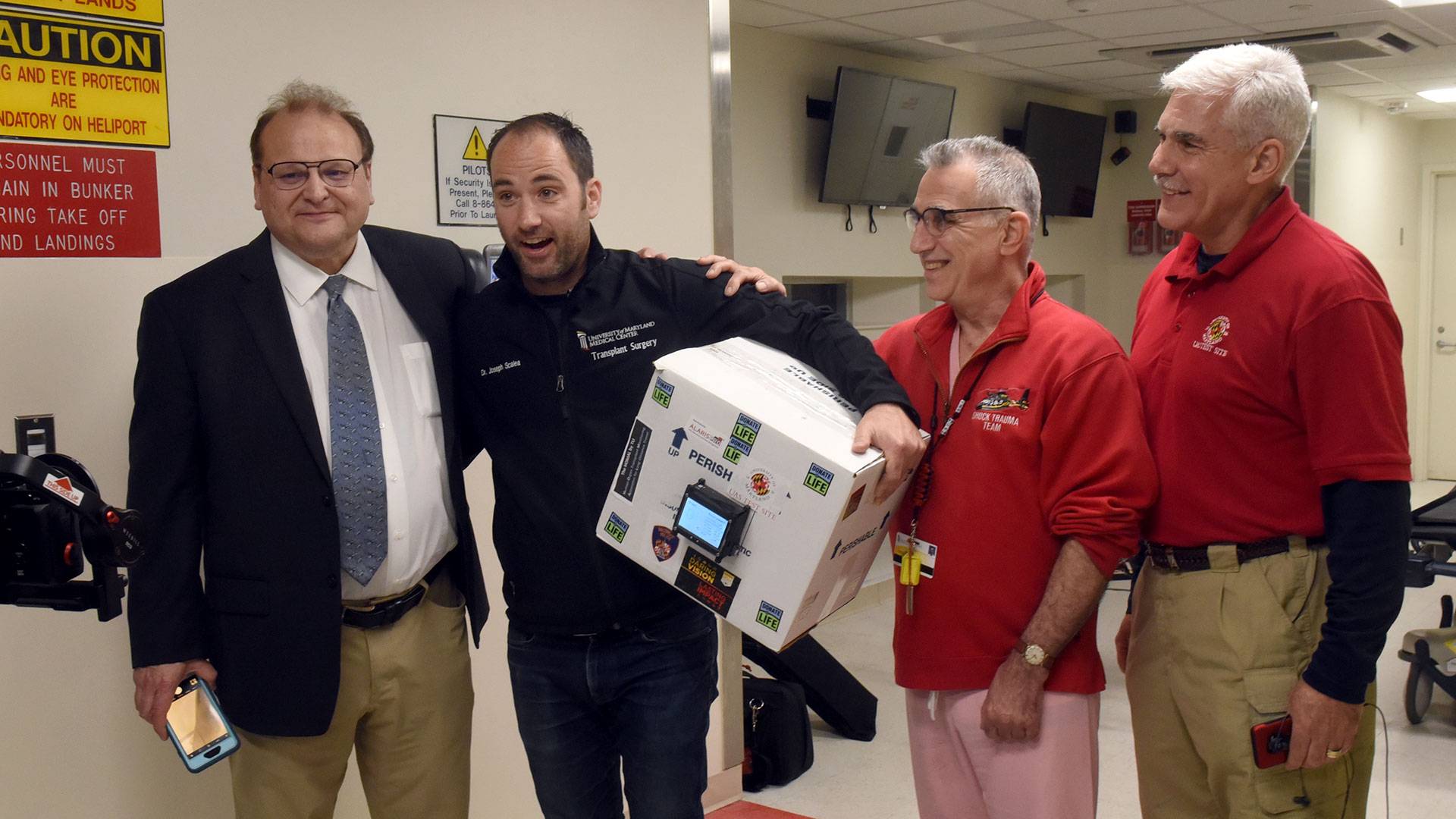 Por primera vez en la historia un dron fue capaz de entregar exitosamente un órgano para transplante Por primera vez en la historia un dron fue capaz de entregar exitosamente un órgano para transplante