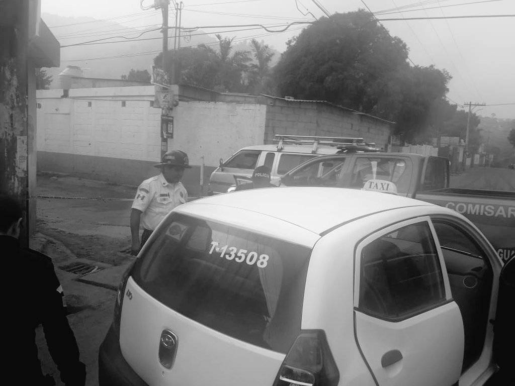 taxista herido de bala en Villa Canales
