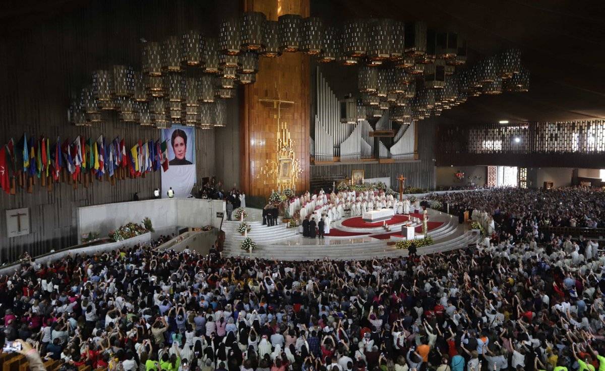 Ceremonia de Beatificación de Concepción Cabrera en la Basílica de Guadalupe