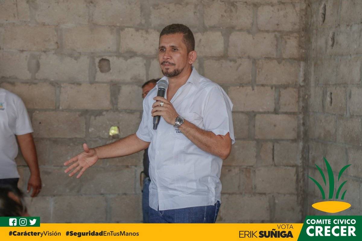 Erik Súñiga, alcalde Crecer
