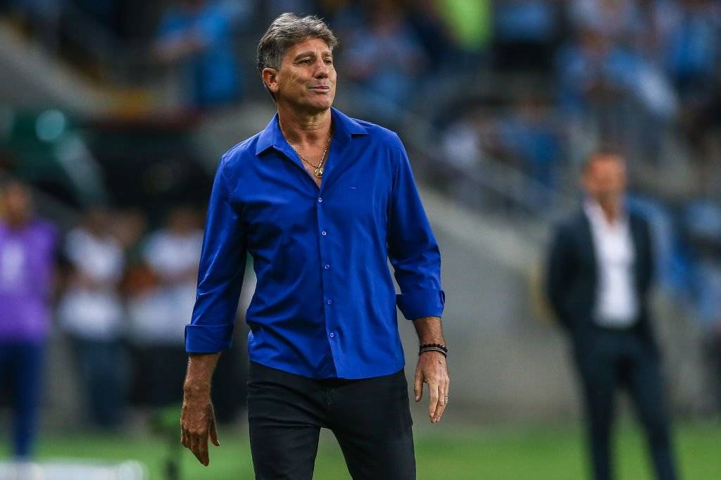 Renato Gaúcho, DT campeón de la Libertadores 2017 con Gremio, atraviesa un difícil arranque en el Brasileirao / Foto: Getty Images