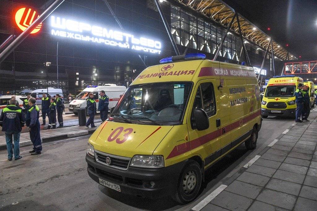 Accidente aéreo en Moscú