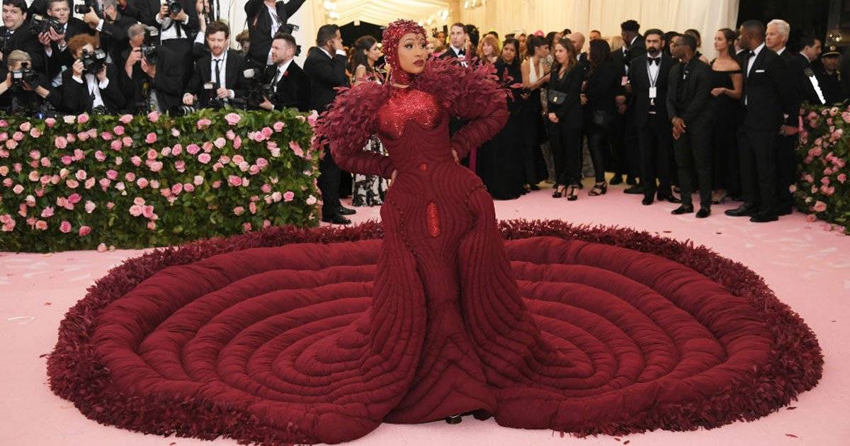 Cardi B MET gala