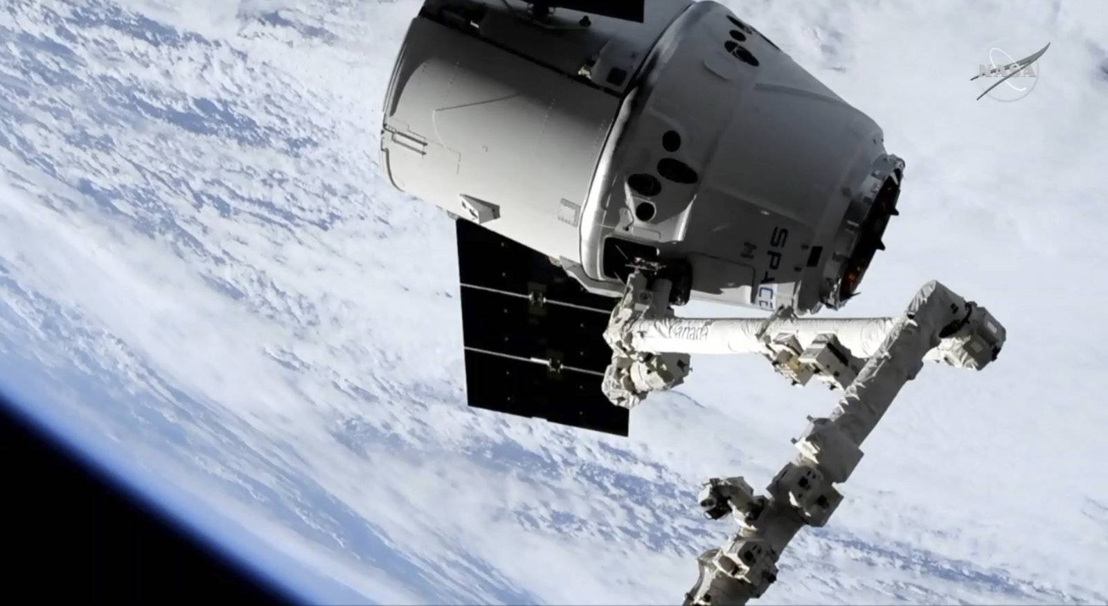 SpaceX entregó más de 2.500 kilogramos de carga a la Estación Espacial Internacional SpaceX entregó más de 2.500 kilogramos de carga a la Estación Espacial Internacional