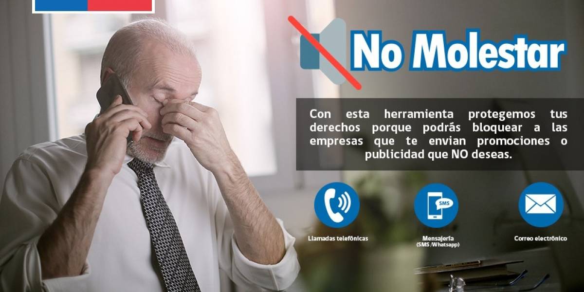 "No Molestar": Renuevan plataforma gubernamental para combatir el spam telefónico