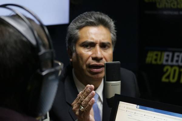 Fredy Cabrera, del partido Todos