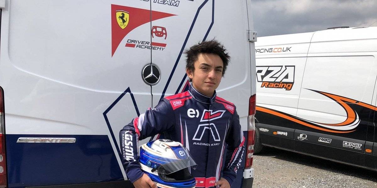 El gran salto de Nicolás Pino: Se incorporó a la prestigiosa academia de pilotos de Ferrari