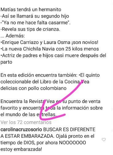 Captura de pantalla Instagram