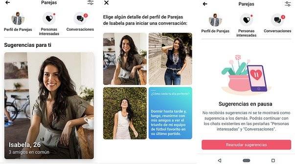 facebook parejas