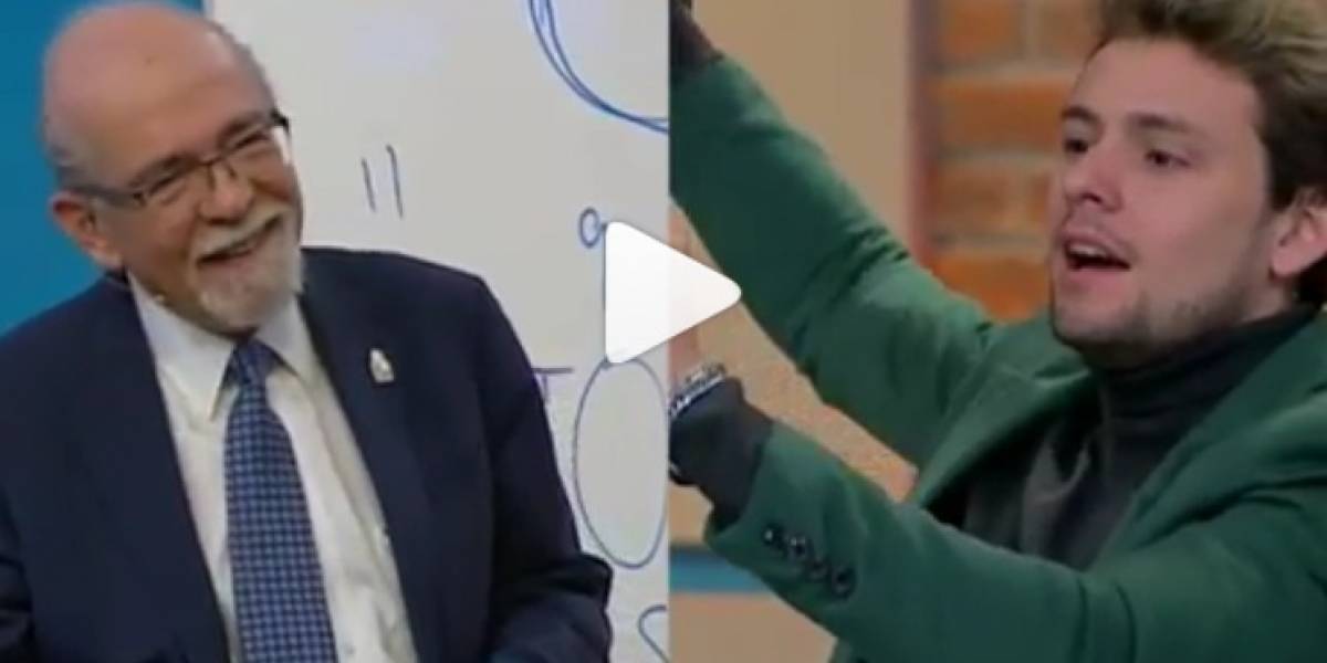 Astrónomo José Maza se graduó de ídolo pop al "pararle los carros" a panelista de un matinal