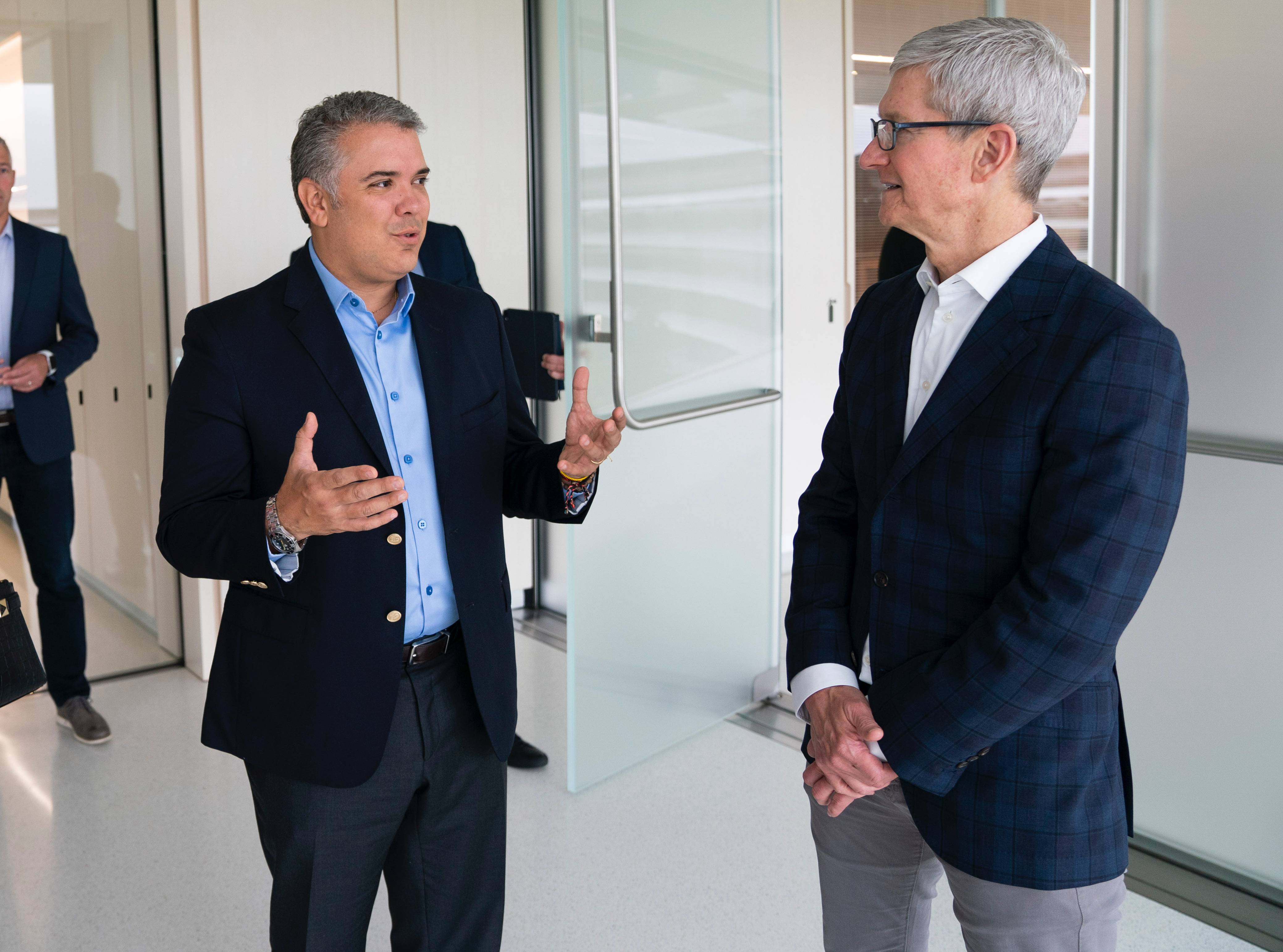 El presidente Iván Duque visitó Silicon Valley y se reunió con compañías como Apple y Google El presidente Iván Duque visitó Silicon Valley y se reunió con compañías como Apple y Google