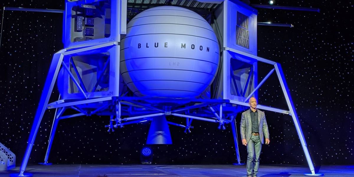 Blue Moon: Esta es la nave que pretende llevar Jeff Bezos a la Luna