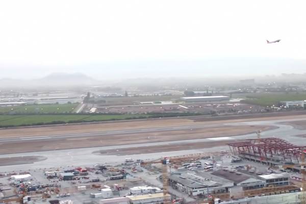 Obras del nuevo terminal del Aeropuerto de Santiago ya tienen 55% de avance
