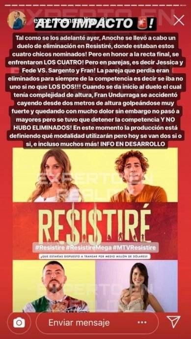 resistiré
