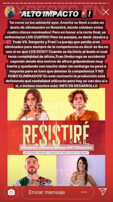 resistiré