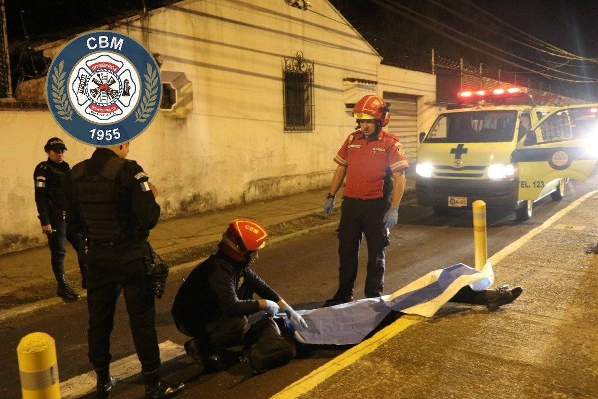 motorista fallecido en zona 14