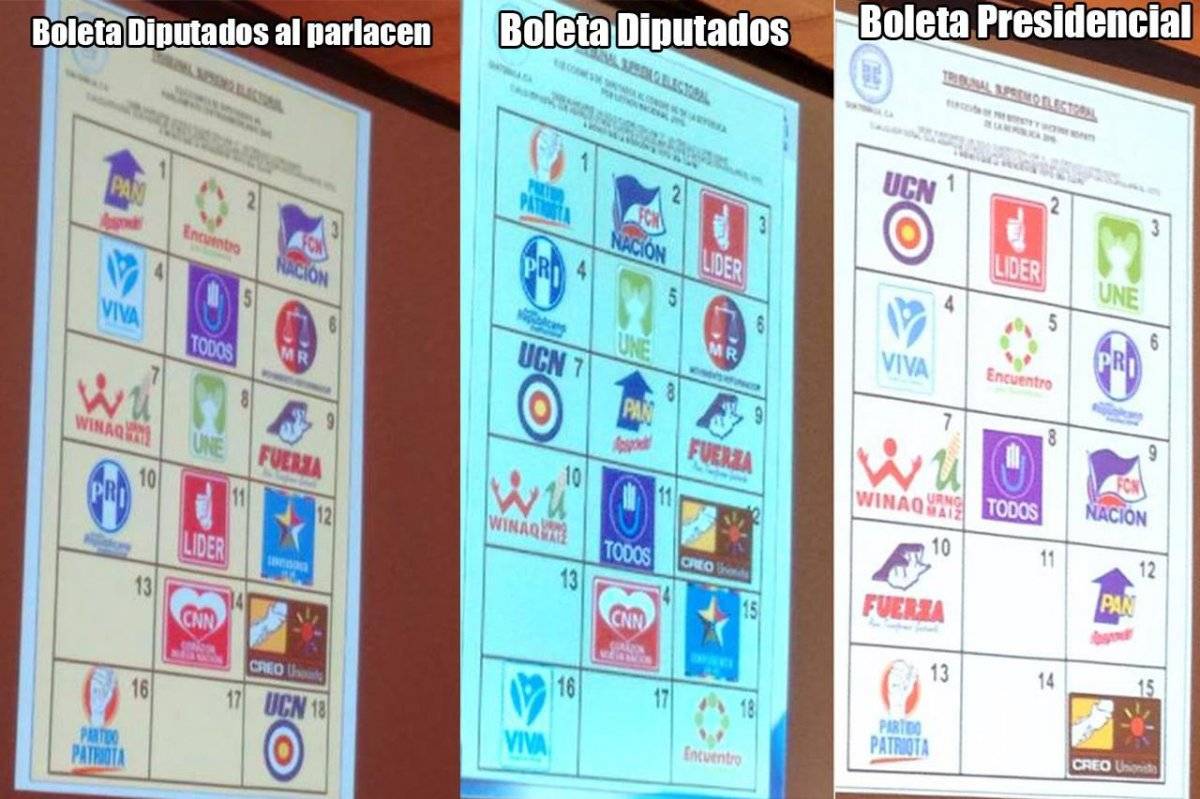 Papeleta electoral