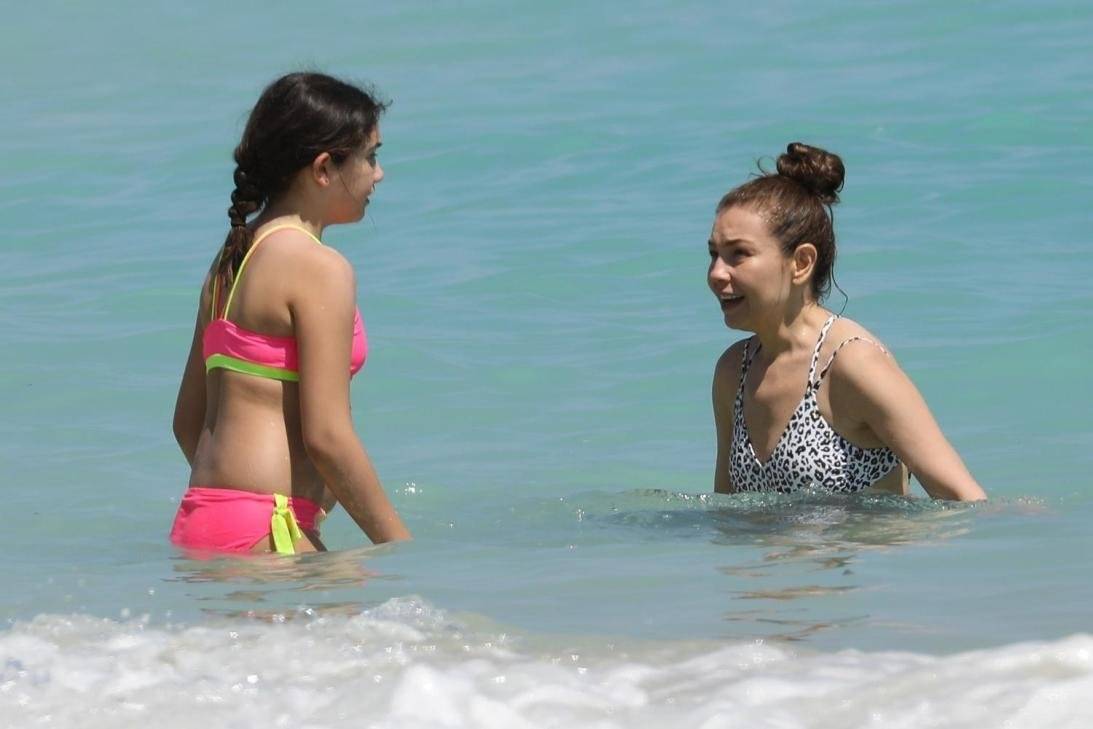 Thalía y su hija