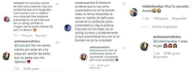 Captura de pantalla Instagram