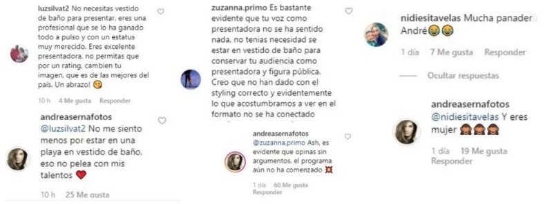 Captura de pantalla Instagram