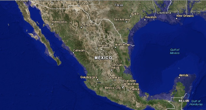 México niveles del mar México niveles del mar