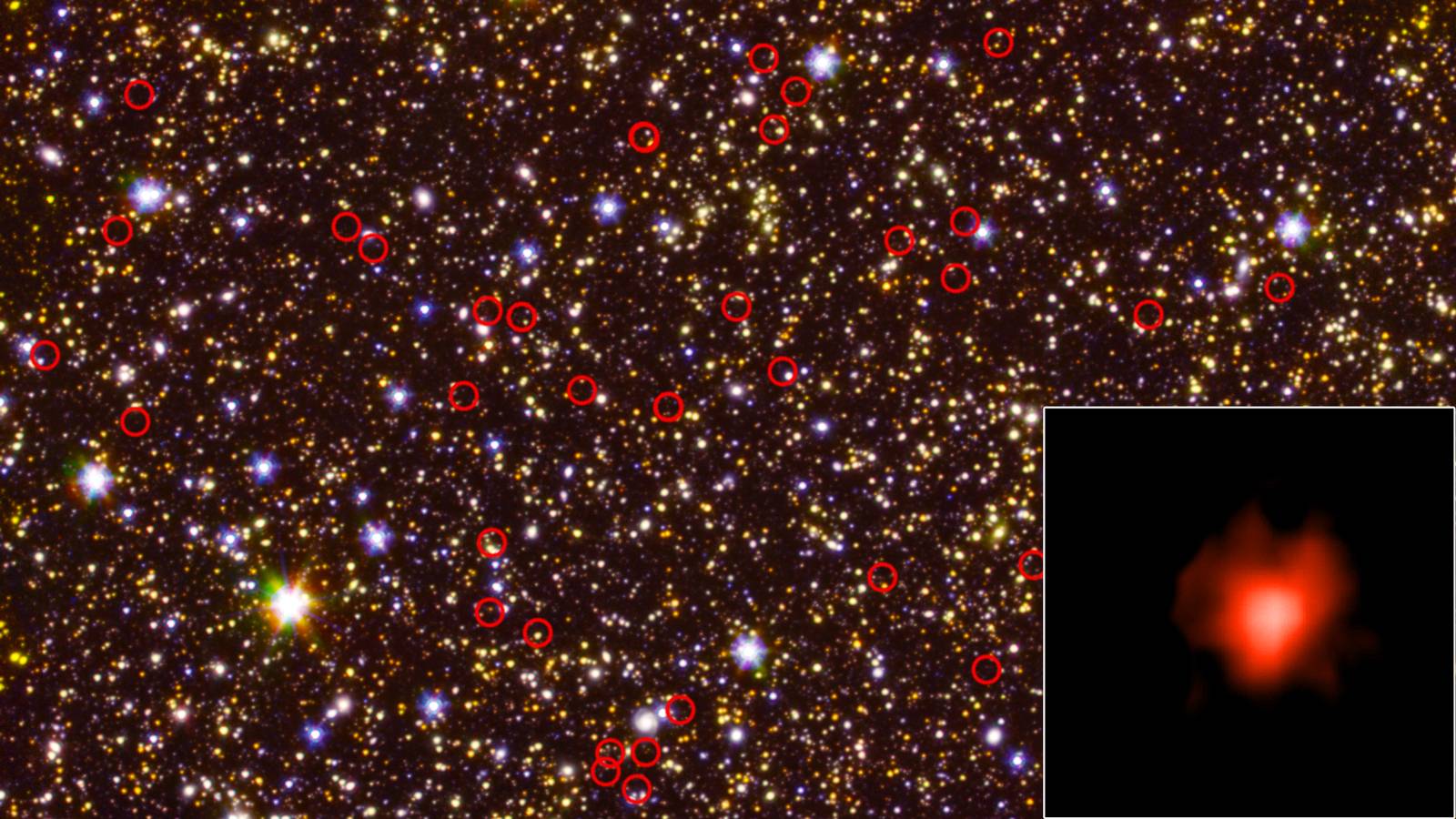 Impresionante: Así se podría haber visto una de las primeras galaxias del universo Impresionante: Así se podría haber visto una de las primeras galaxias del universo