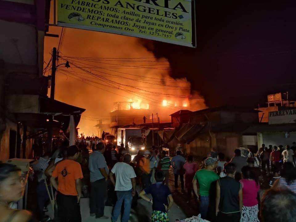 Incendio en Ixcán