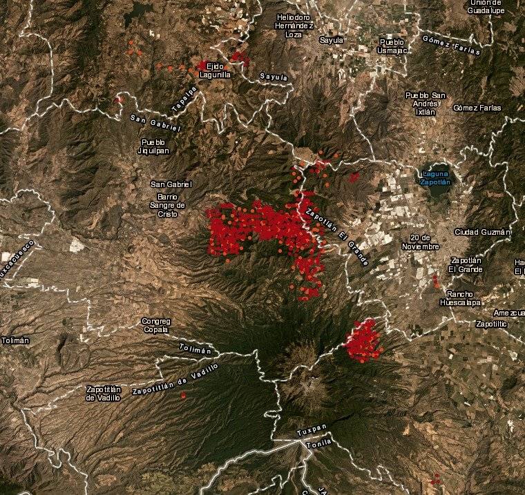 Incendio en el Nevado de Colima devasta 11 mil hectáreas