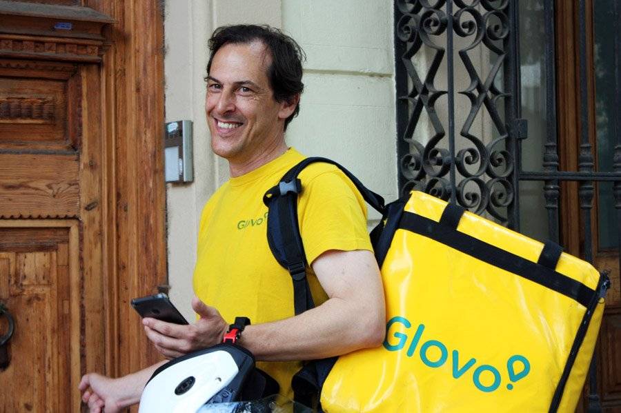 Servicio de entrega con Glovo