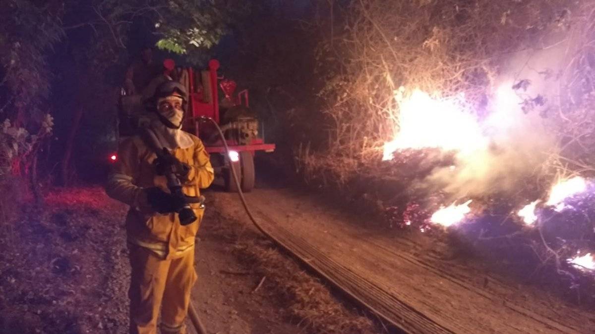 Logran sofocar el incendio en el Bosque de La Primavera