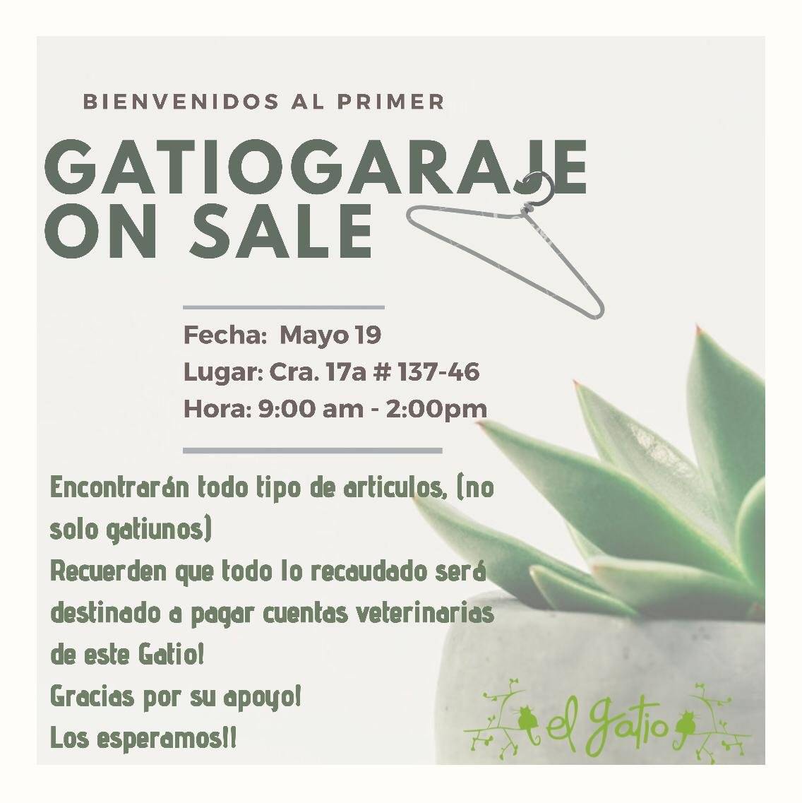 Venta de garaje