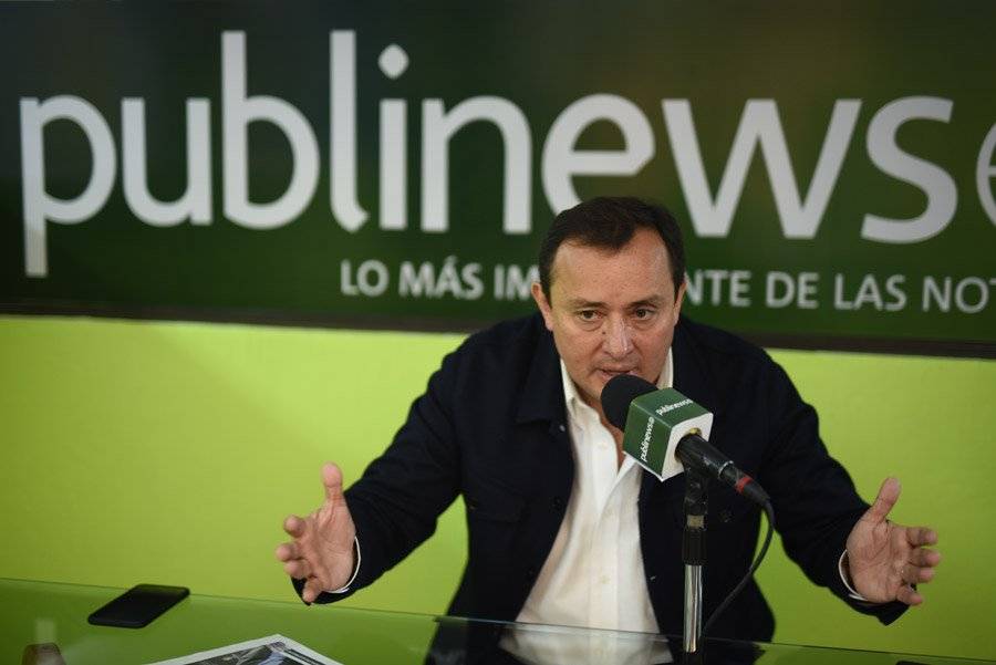 Roberto González, candidato a alcalde de la ciudad por el partido CREO.
