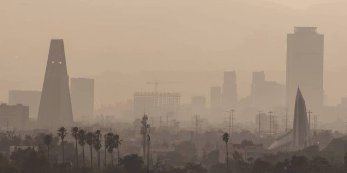 Fotos: Así se ve la asombrosa cantidad de contaminación en la Ciudad de México
