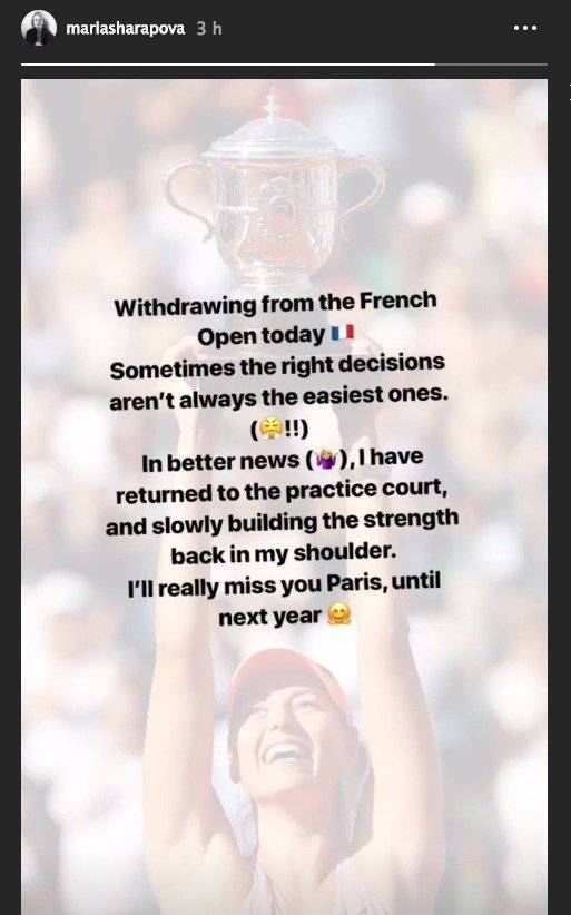 María Sharapova