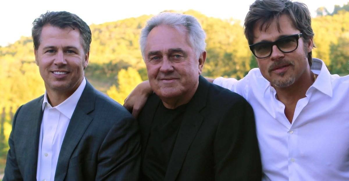 Brad Pitt, su papá y su hermano