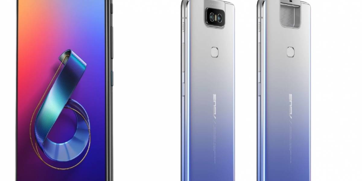 Este es el original Asus Zenfone 6, con cámara rotatoria motorizada