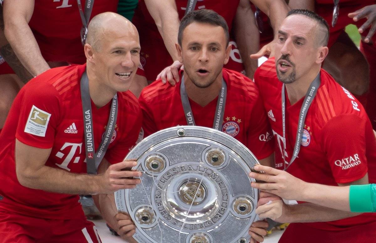 Robben, Rafinha y Ribery se despiden del Bayern