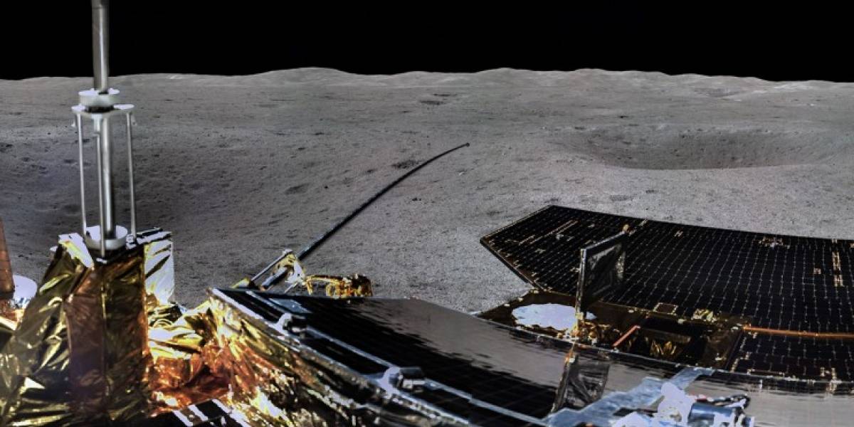El Rover lunar de China encuentra extraños minerales en la superficie de la Luna