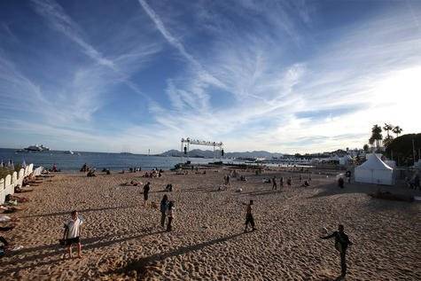 Gratis ‘cinema das la Plage’ (cine de la playa)