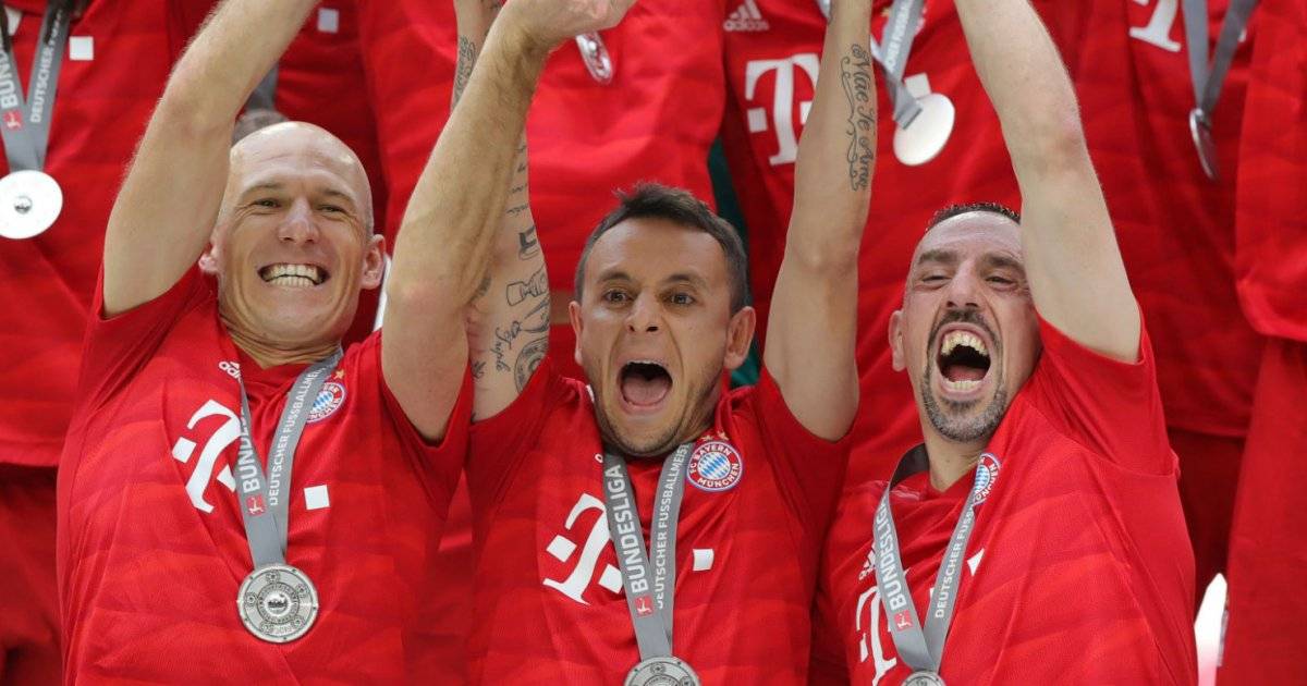 Rafinha, Ribéry e Robben